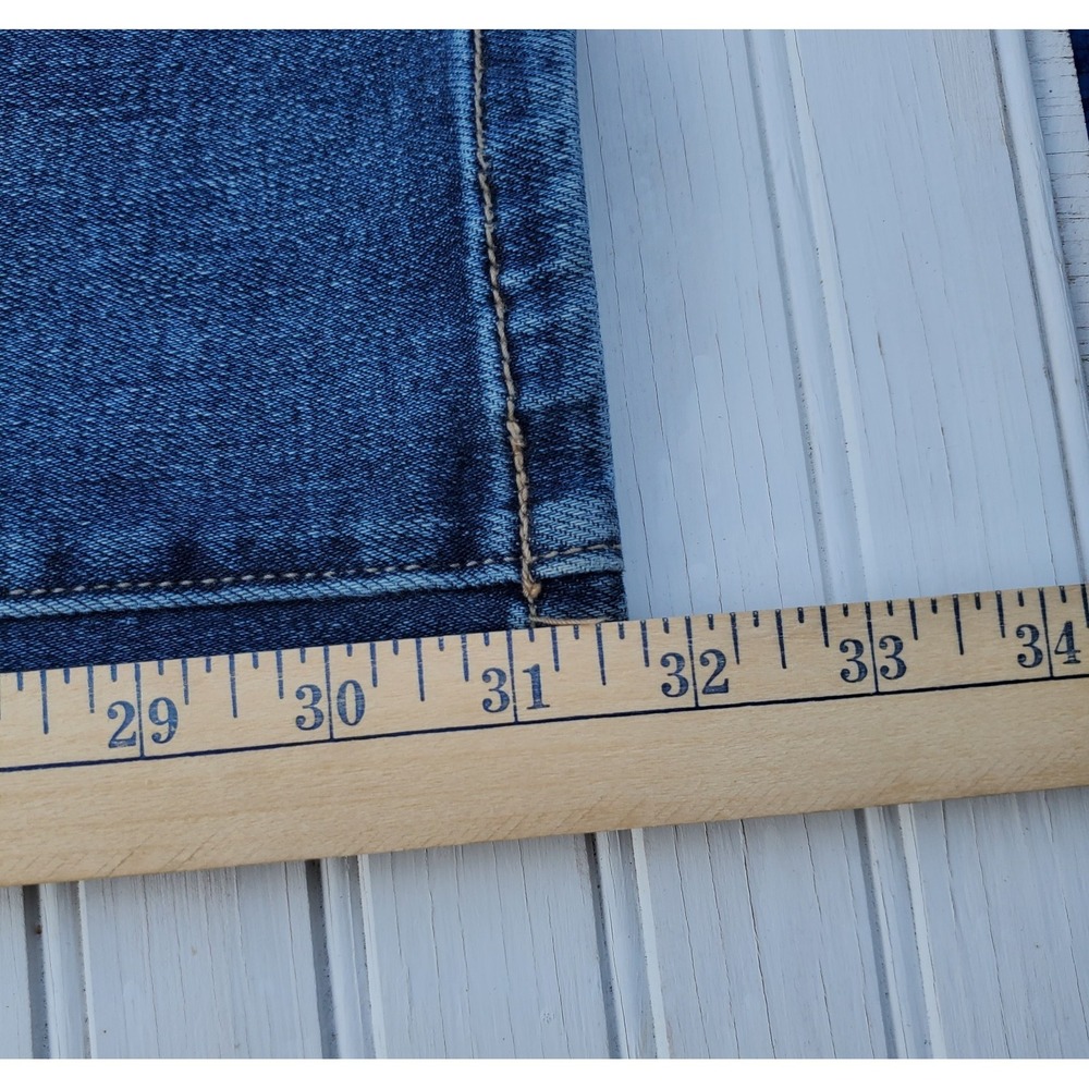Buckle BKE Parker Mens Blue Jeans Boot Cut 30x32 Fits 32x32 Medium wash Stretch - Picture 7 of 12